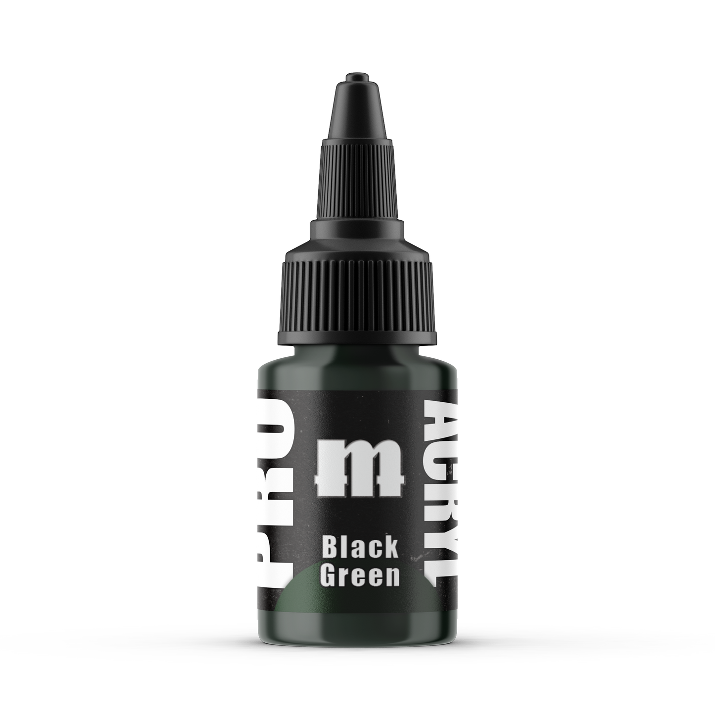 Pro Acryl: Black Green