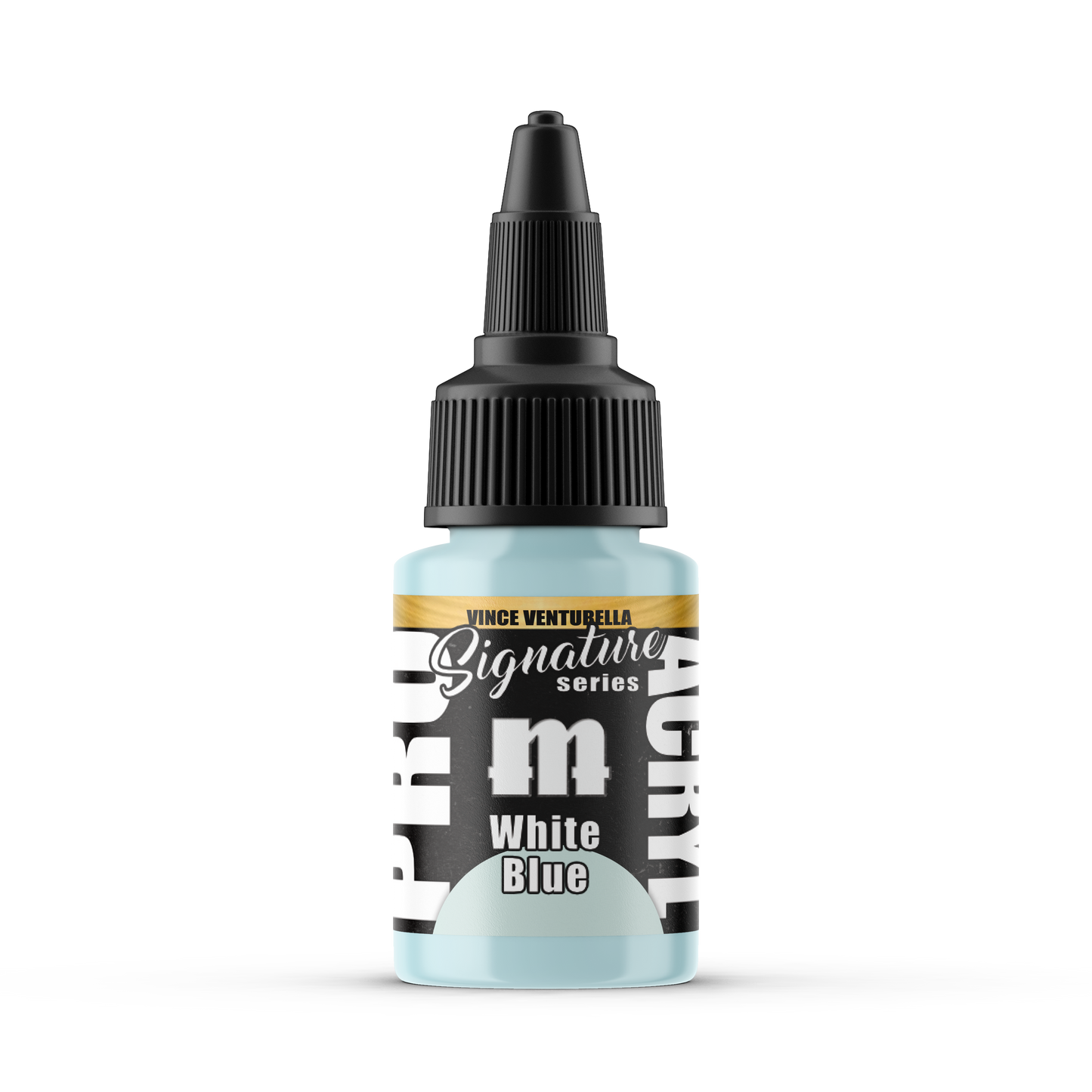 Pro Acryl: Vince Venturella White Blue
