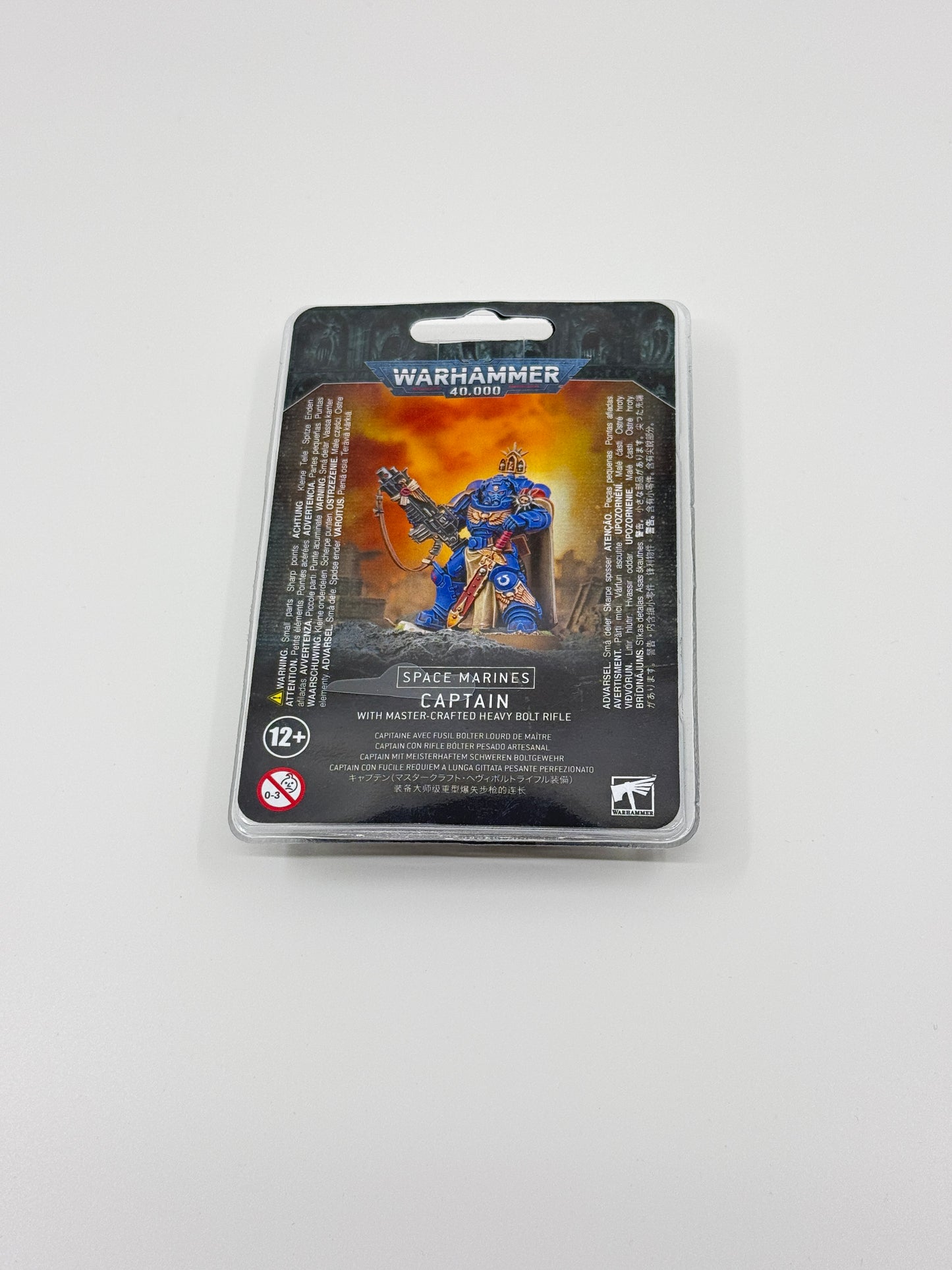 Space Marine Captain with Master-Crafted Heavy Bolt Rifle