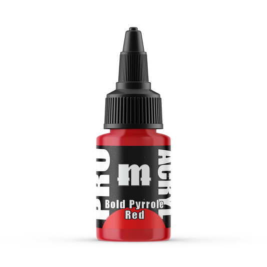 Pro Acryl: Bold Pyrrole Red