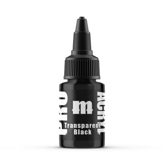 Pro Acryl: Transparent Black