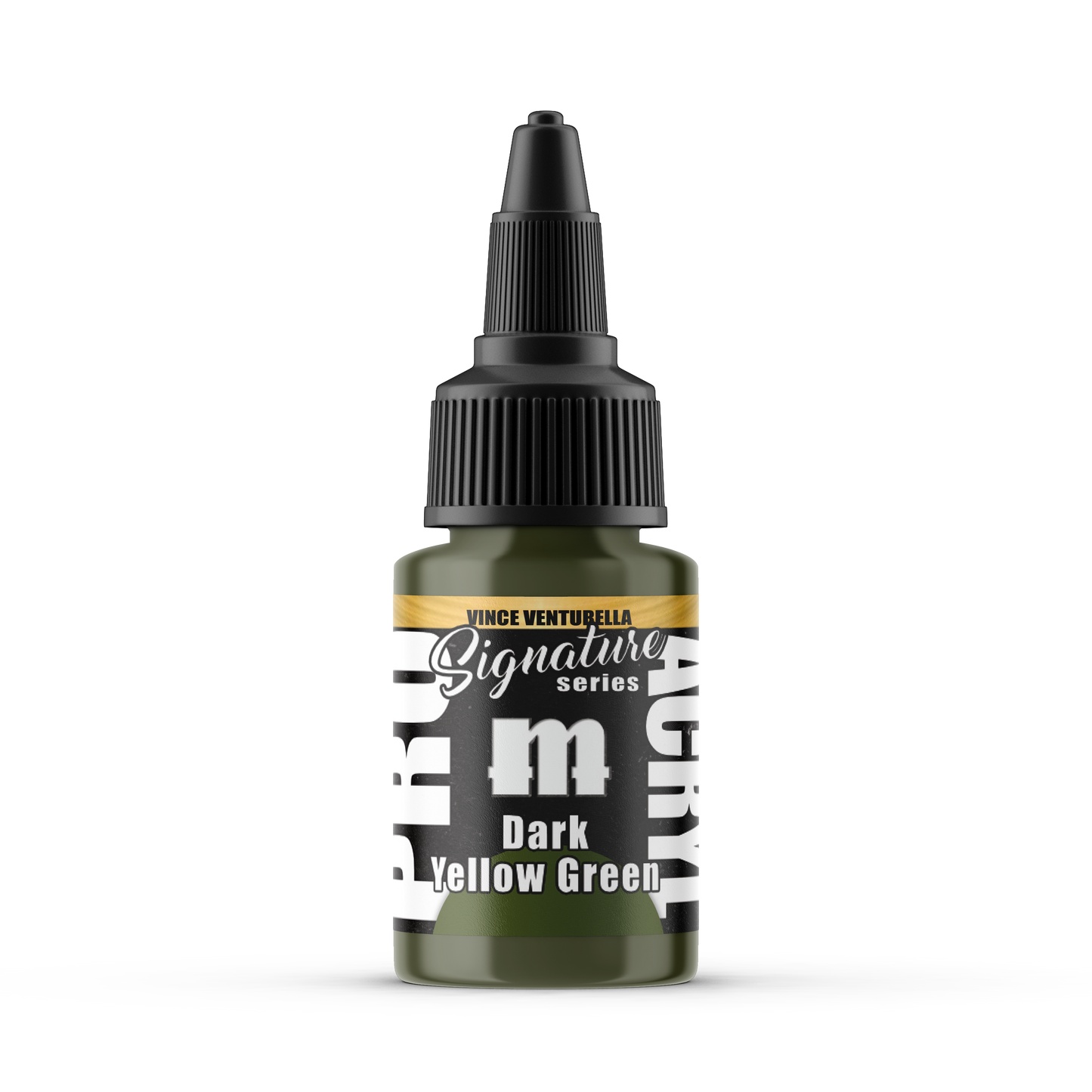 Pro Acryl: Vince Venturella Dark Yellow Green