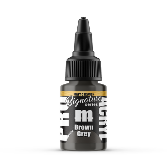 Pro Acryl: Matt Cexwish Brown Grey