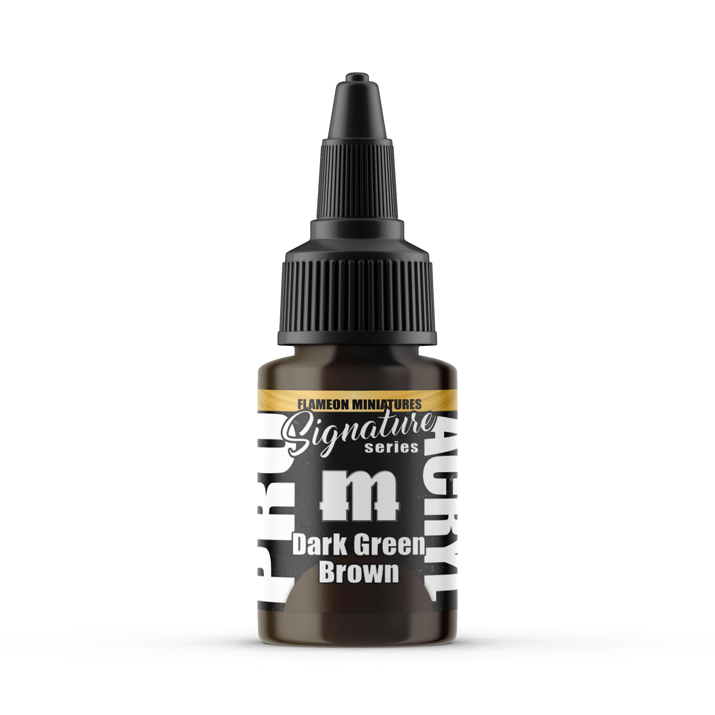 Pro Acryl: Flameon Dark Green Brown