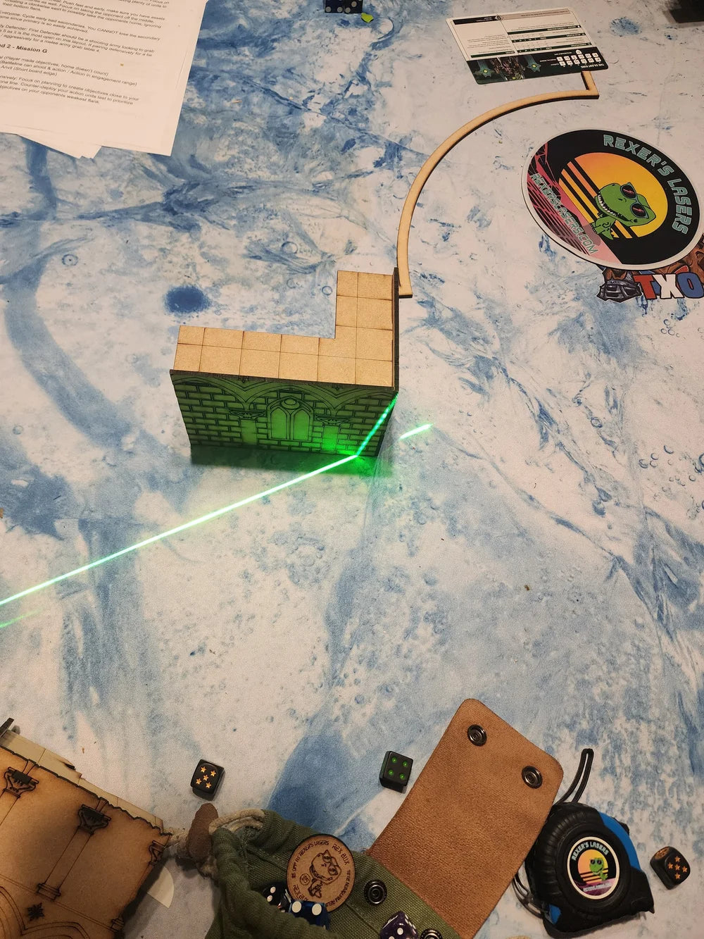 Rexer's Lasers: Laser Line